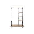 Miniatyrbillede 2 af 6: Hallbord Home ESPRIT Brun Sort 104 x 40 x 175 cm
