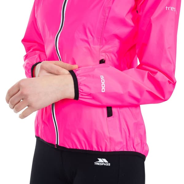 Trespass Kvinnor/Damer Beaming Packaway Hi-Vis-jacka