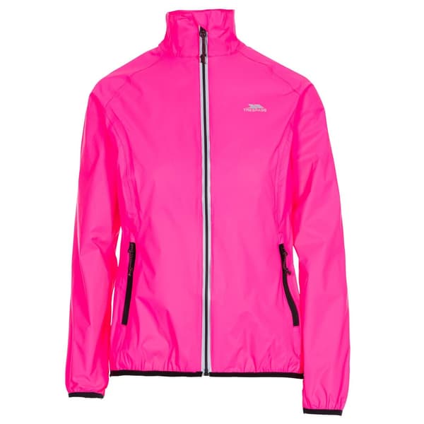 Trespass Kvinnor/Damer Beaming Packaway Hi-Vis-jacka Hi Visibility Pink M