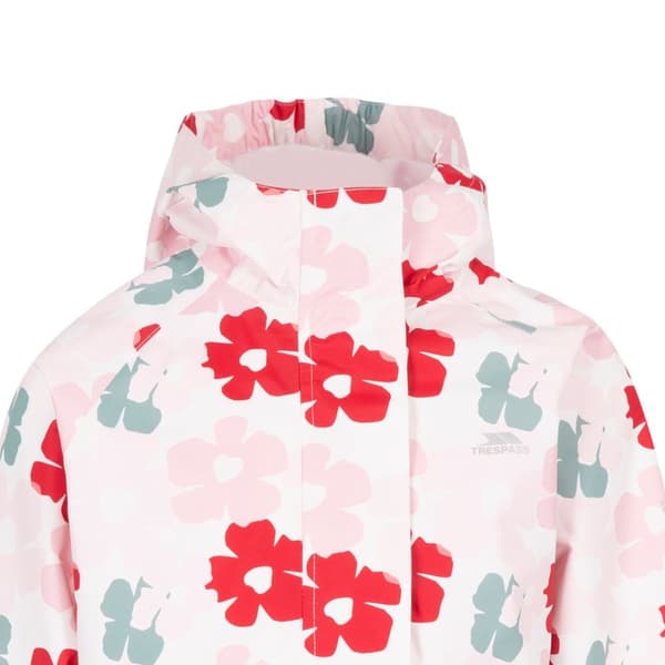 Trespass Childrens Girls Hopeful Waterproof Rain Jacket