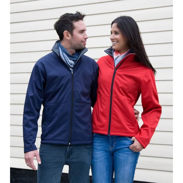 Result Core Soft Shell 3-lags vandtæt jakke til mænd