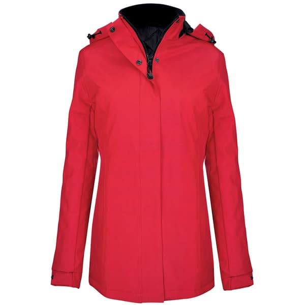 Kariban Womens/Ladies Hooded Parka Jacket