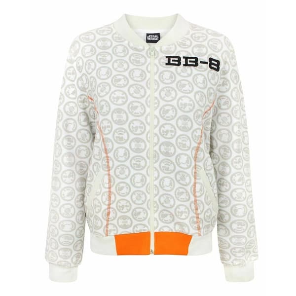 Star Wars Womens/Ladies BB-8 Bomber Jacket