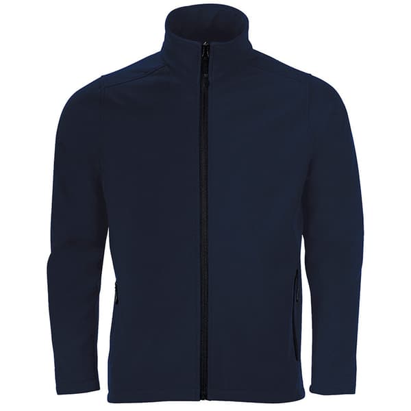 SOLS Mens Race Full Zip Water Repellent Softshell Jacket