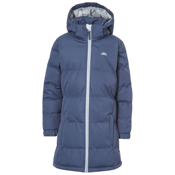 Trespass Childrens Girls Tiffy Padded Jacket Navy Tone 2/3 Years