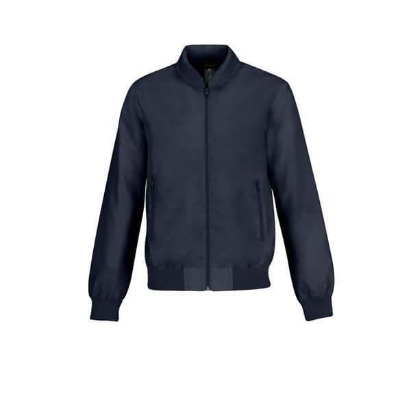 B&C Mens Trooper Lightweight Hooded Bomber Jacket för män