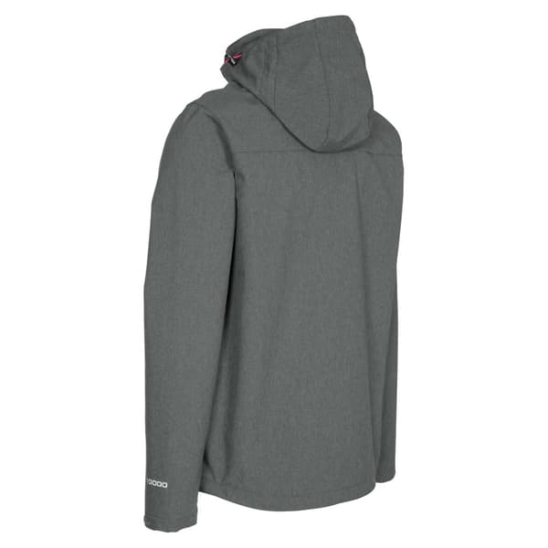 Trespass Mens Ferguson II Deluxe Touch Fastening Softshell Hooded Jacket för män