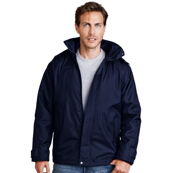 Kariban Mens 3-in-1 Waterproof Performance Jacket