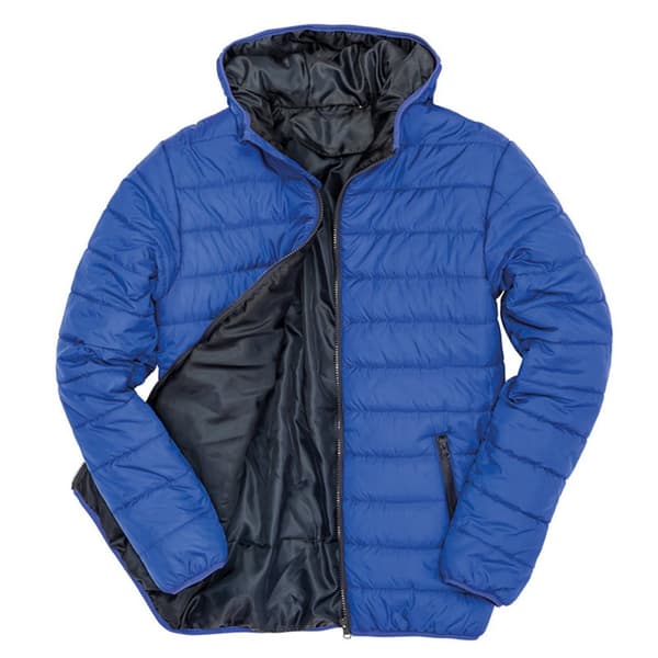 Result Core Soft Padded Jacket til mænd Royal/Navy 2XL UK