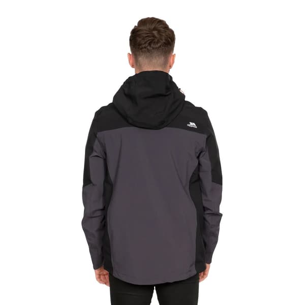 Trespass Mens Tappin Hooded Waterproof Jacket