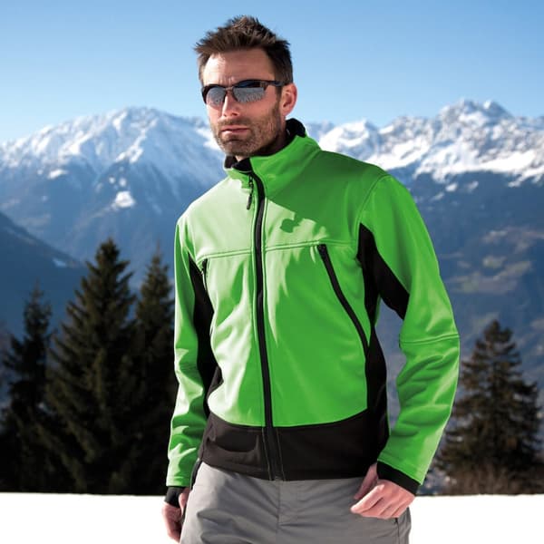 Result Mens Softshell Activity Waterproof Windproof Jacket