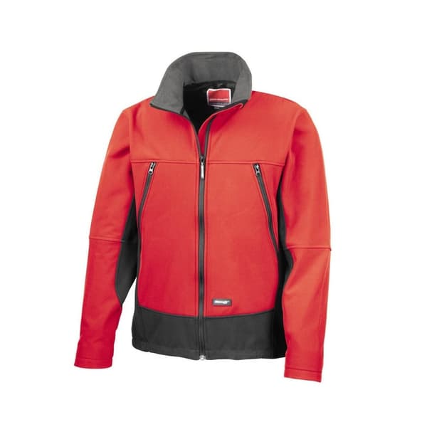 Result Softshellaktivitet för män vattentät och vindtät jacka Red/Black XL