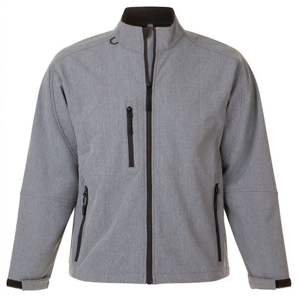 SOLS Herre Relax Soft Shell Jacket (åndbar, vindtæt og vandafvisende)