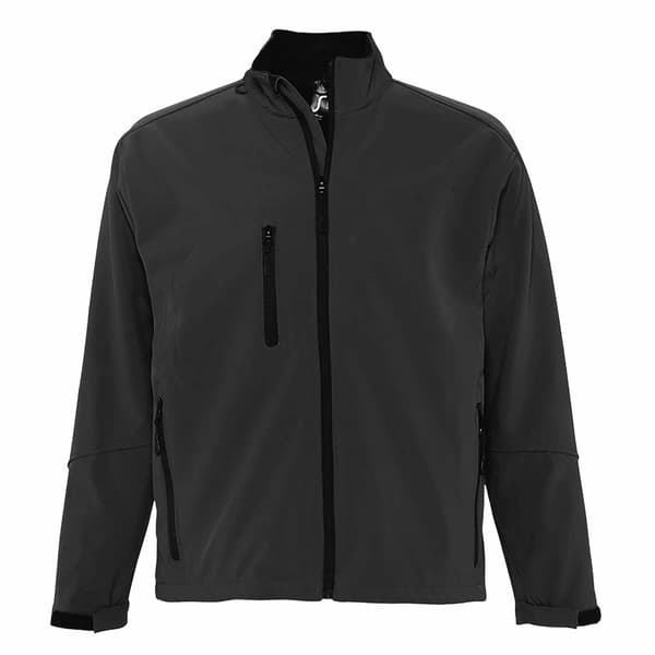 SOLS Herre Relax Soft Shell Jacket (åndbar, vindtæt og vandafvisende)