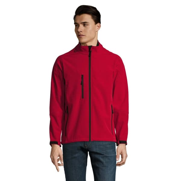 SOLS Herre Relax Soft Shell Jacket (åndbar, vindtæt og vandafvisende)