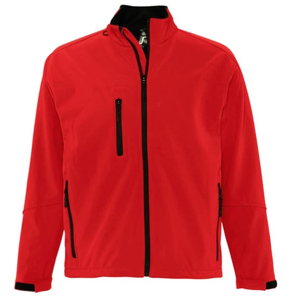 SOLS Herre Relax Soft Shell Jacket (åndbar, vindtæt og vandafvisende)