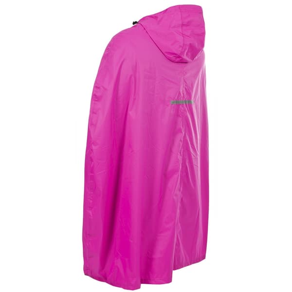 Trespass Qikpac Unisex hætteklædte vandtætte poncho med hætte