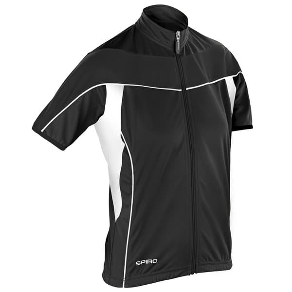 Spiro Womens Bikewear / Cycling 1/4 Zip Cool-Dry Performance Fleece Top / Light Jacket