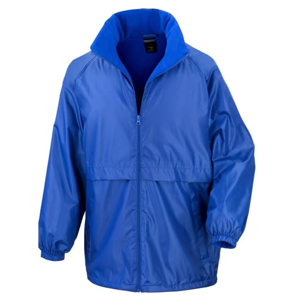 Result Mens Core Adult DWL Jacket (med bortfällbar huva) Royal 2XL