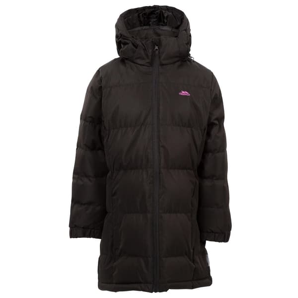 Trespass Girls Tiffy Padded Coat Black 2-3 Years