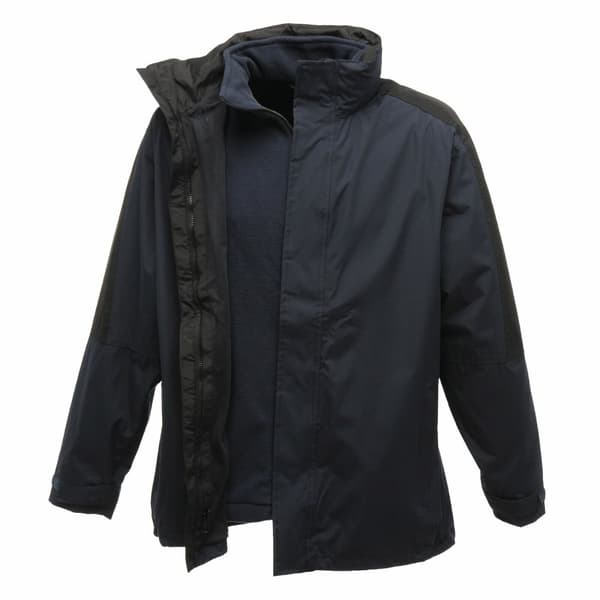 Regatta Defender III 3-in-1 Waterproof Windproof Jacket / Performance Jacket Navy/Black M