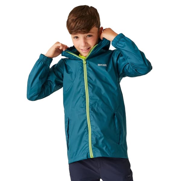 Regatta Great Outdoors Childrens/Kids Pack It Jacket III Waterproof Packaway Black