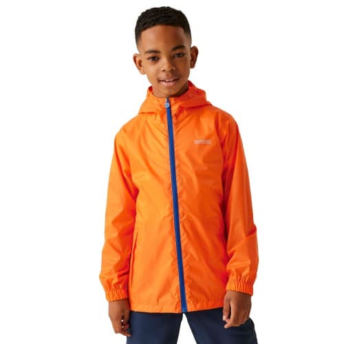 Regatta Great Outdoors Childrens/Kids Pack It Jacket III Waterproof Packaway Black