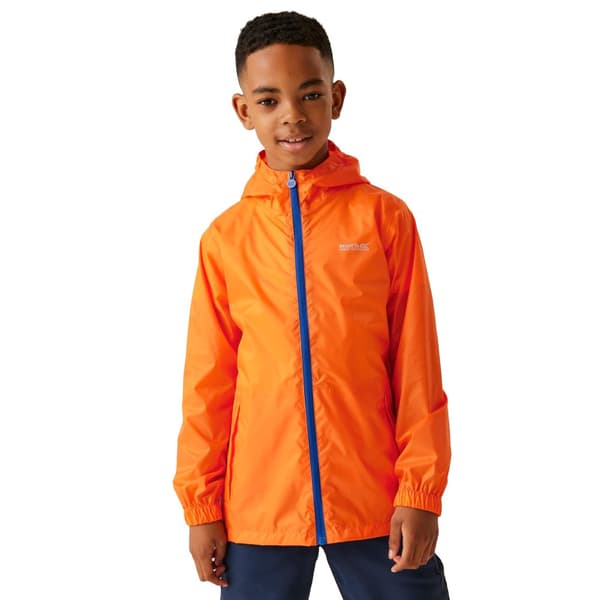 Regatta Great Outdoors Childrens/Kids Pack It Jacket III Waterproof Packaway Black
