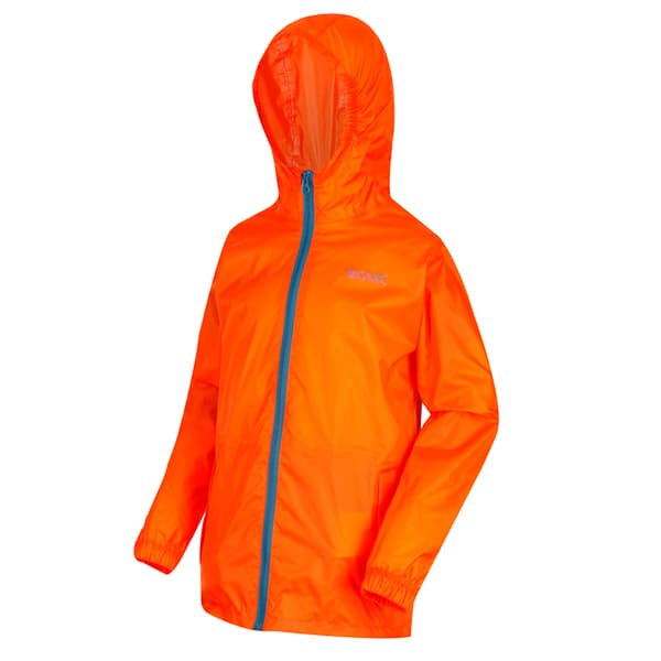 Regatta Great Outdoors Childrens/Kids Pack It Jacket III Waterproof Packaway Black