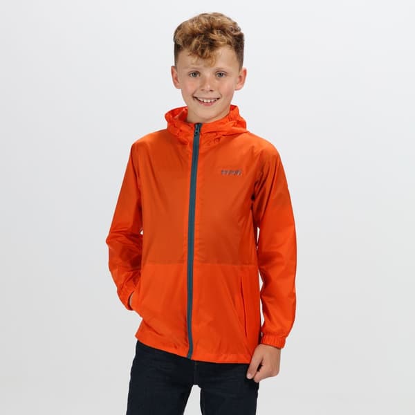 Regatta Great Outdoors Childrens/Kids Pack It Jacket III Waterproof Packaway Black