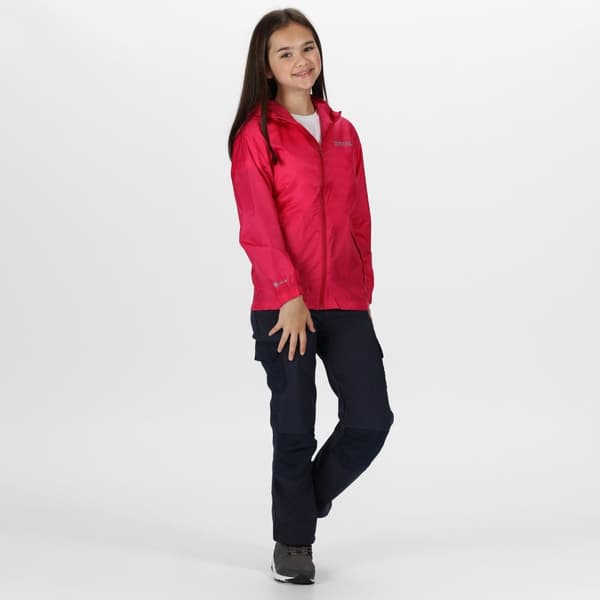 Regatta Great Outdoors Childrens/Kids Pack It Jacket III Waterproof Packaway Black