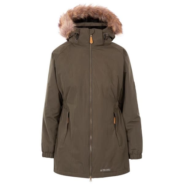 Trespass Womens/Ladies Celebrity Insulated Longer Length Parka Jacket Dark Vine M