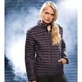 Miniatyrbilde 2 av 2: 2786 Womens/Ladies Tribe Hooded Fineline Padded Jacket