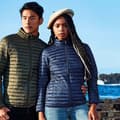 Miniatyrbilde 2 av 4: 2786 Womens/Ladies Tribe Hooded Fineline Padded Jacket
