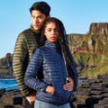 Miniatyrbilde 4 av 4: 2786 Womens/Ladies Tribe Hooded Fineline Padded Jacket