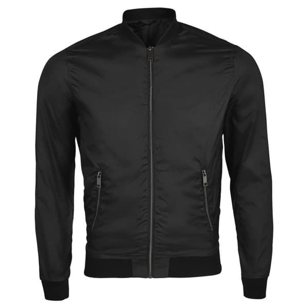 SOLS Unisex Roscose Bomber Jacket Black 3XL