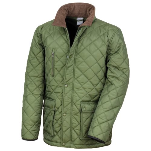 Bild av Result Herr Cheltenham guld fleece fodrad jacka (vattentålande och vindtät)