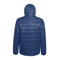 Miniatyrbillede 3 af 3: 2786 Herre Box Quilt Hooded Zip Up jakke med lynlås