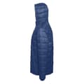 Miniatyrbillede 2 af 3: 2786 Herre Box Quilt Hooded Zip Up jakke med lynlås