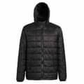 Miniatyrbillede 1 af 3: 2786 Herre Box Quilt Hooded Zip Up jakke med lynlås