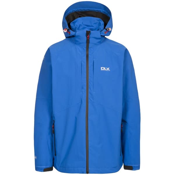 Trespass Mens Kumar Waterproof DLX Jacket Electric Blue XS