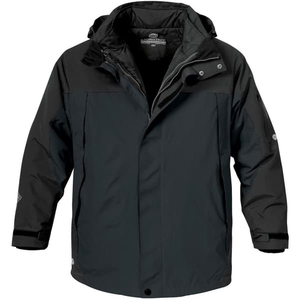 Stormtech Herre Fusion 5 i 1 System Parka Parka med hætte og vandtæt, åndbar jakke
