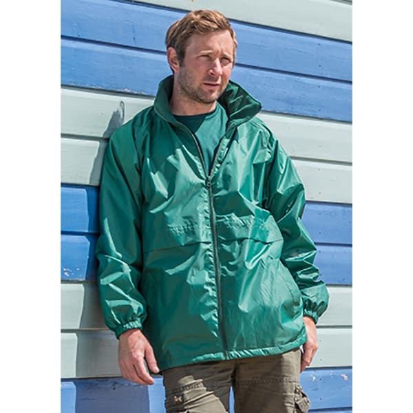 Result Mens Core Adult Windcheater Water Repellent Windproof Jacket