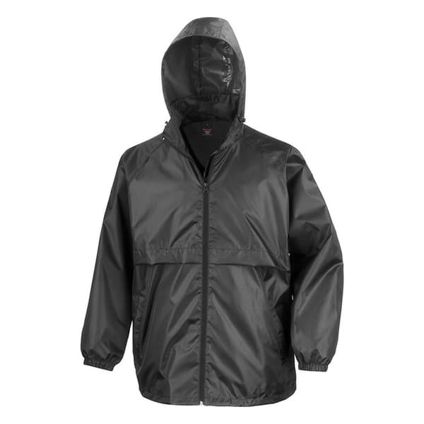 Result Herre Core Adult Windcheater Vandafvisende vindafvisende jakke til voksne