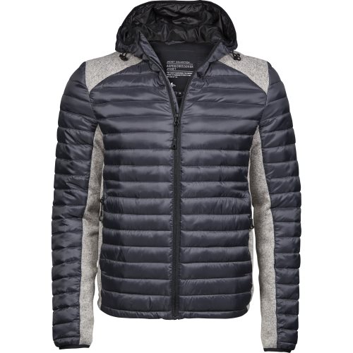 Bild av Tee Jays Crossover Hooded Padded Outdoor Jacket för män