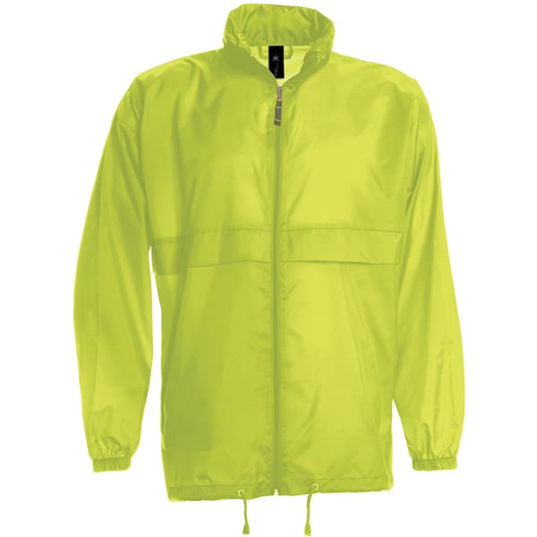 B&C Sirocco Mens Lightweight Jacket / Mens Outer Jackets Ultra Yellow 2XL