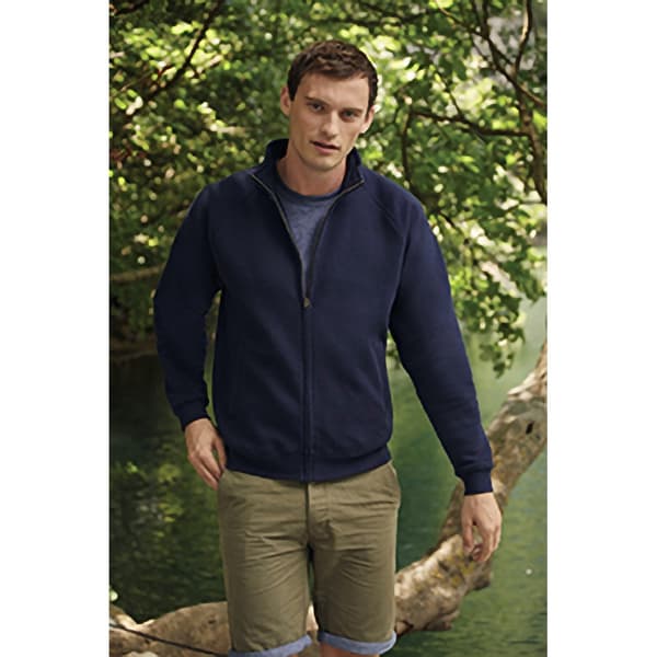 Fruit Of The Loom Mens Full Zip Sweat Jacket