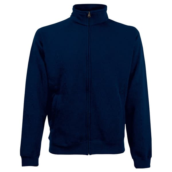Fruit of the Loom Sweatjakke med fuld lynlås til mænd