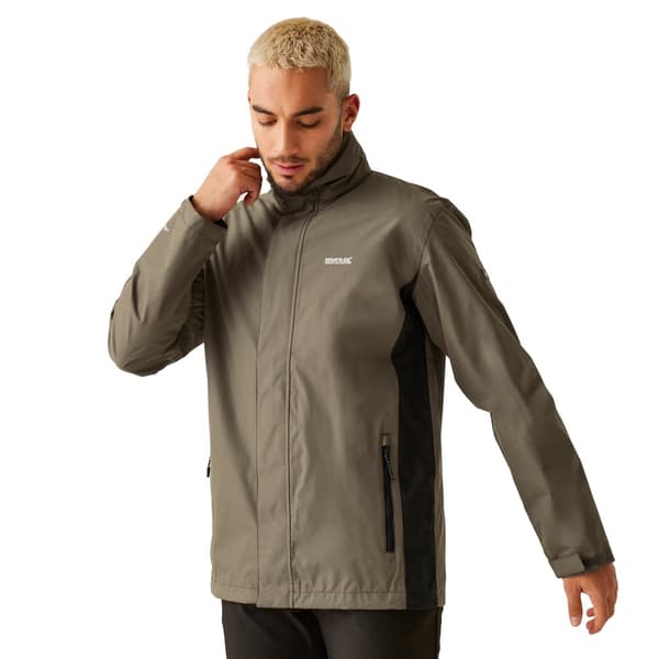 Regatta Great Outdoors Mens Outdoor Classic Matt Hooded Waterproof Jacket