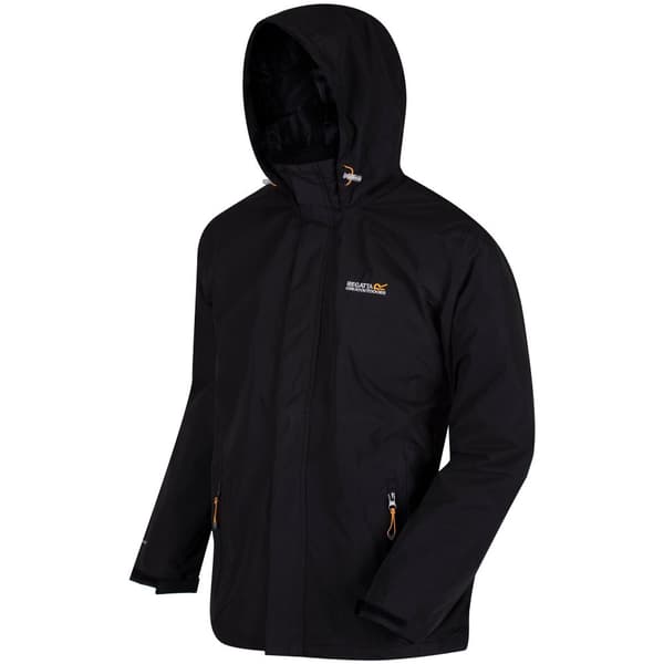 Regatta Great Outdoors Mens Outdoor Classic Matt Hooded Waterproof Jacket